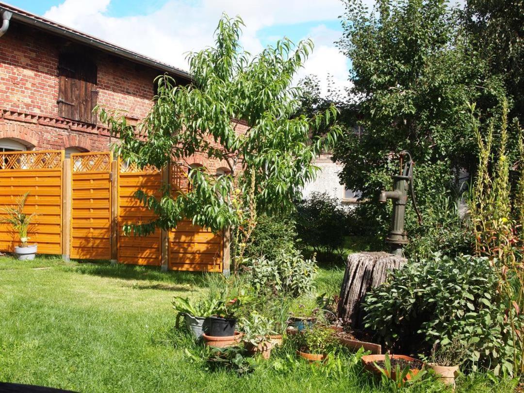 Neu Fewo Im Bauernhaus Mit Idyllischem Innenhof Und Naturgarten Mesekenhagen Exterior photo